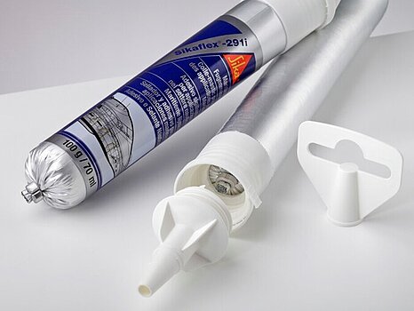 productos técnicos, tubo con silicona